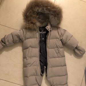 Bonpoint overall baby 12 month